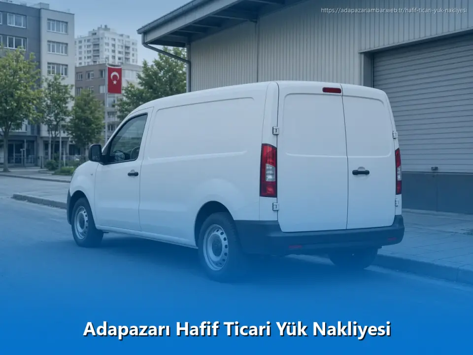 Adapazarı Hafif Ticari Yük Nakliyesi