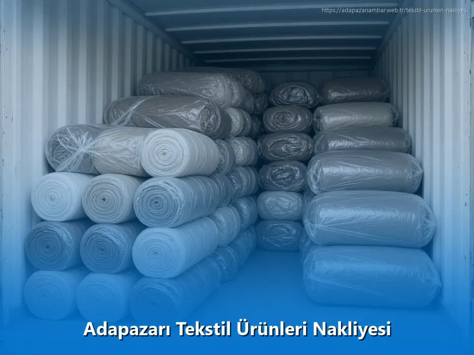 Adapazarı Tekstil Ürünleri Nakliyesi